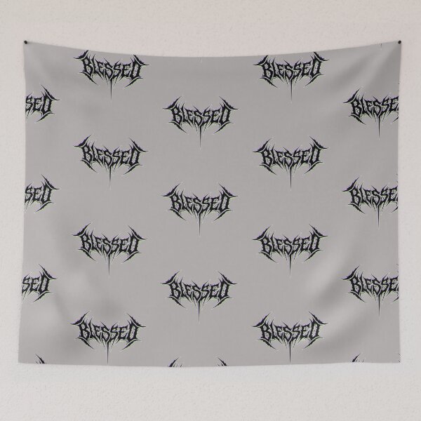 Item preview, Blessed  typography designed and sold by DxterCrz.