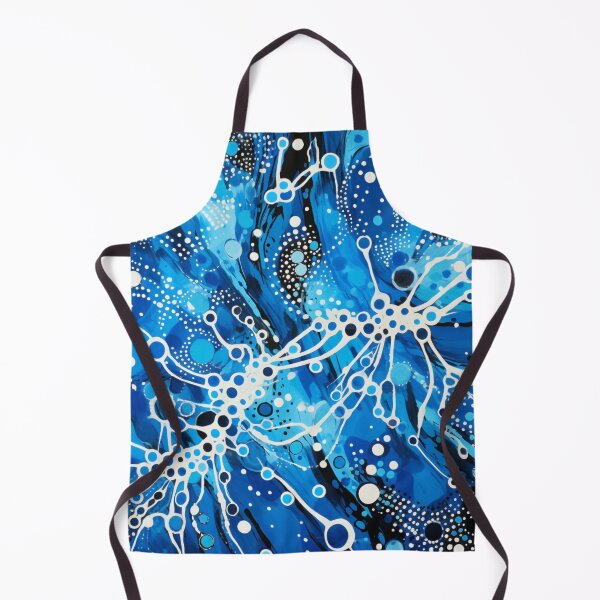 Item preview, Aboriginal Inspired Dot Art - With Beauty of Frozen Water designed and sold by GrinGalore.