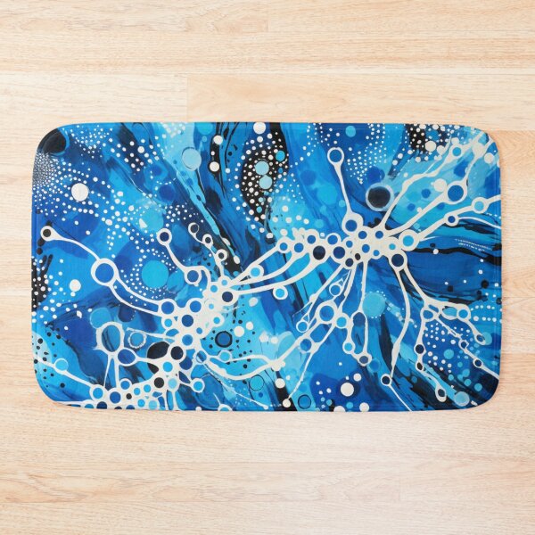 Item preview, Aboriginal Inspired Dot Art - With Beauty of Frozen Water designed and sold by GrinGalore.