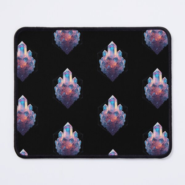Item preview, Mystic Crystal Geometric Art – Colorful Gemstone Aesthetic Design designed and sold by Danny-Arts1.
