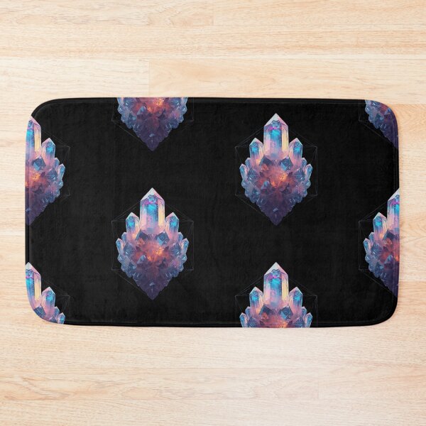 Item preview, Mystic Crystal Geometric Art – Colorful Gemstone Aesthetic Design designed and sold by Danny-Arts1.