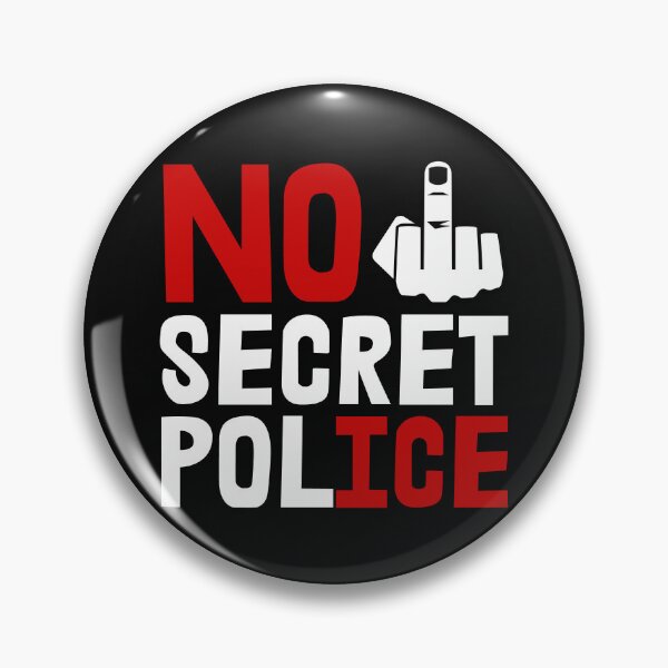 Item preview, No Secret Police - NO ICE  designed and sold by Thelittlelord.