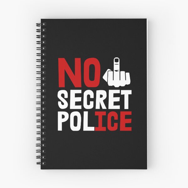 Item preview, No Secret Police - NO ICE  designed and sold by Thelittlelord.