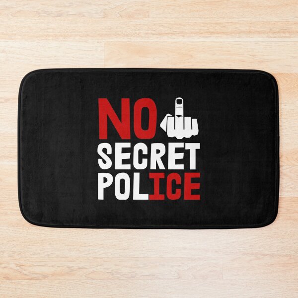 Item preview, No Secret Police - NO ICE  designed and sold by Thelittlelord.