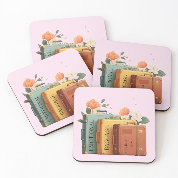 Item preview, Stylish emotional baggage, funny & aesthetic valentine's gift designed and sold by BoxofMoments.