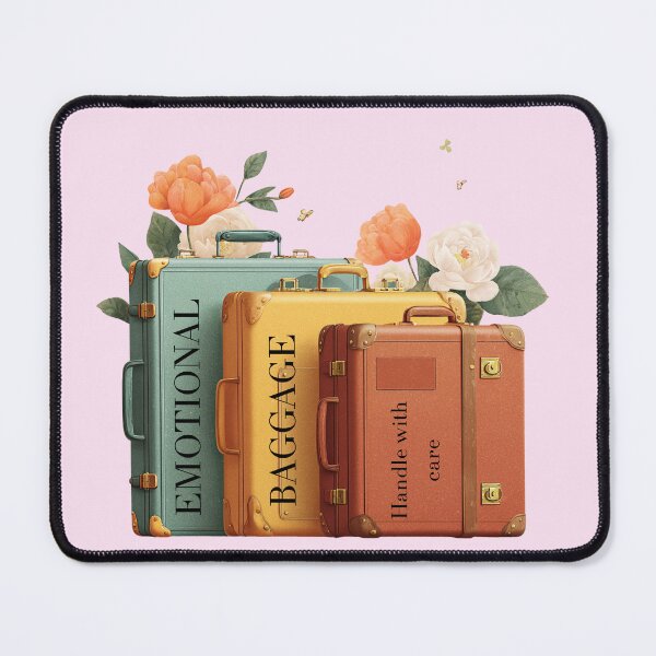 Item preview, Stylish emotional baggage, funny & aesthetic valentine's gift designed and sold by BoxofMoments.