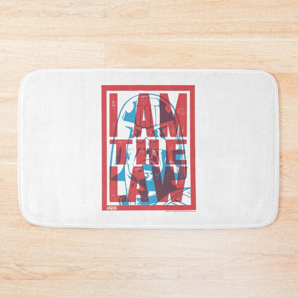 Item preview, I Am The Law Judge Dredd Blue Helmet designed and sold by All-And-Every.