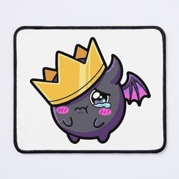 Item preview, Zot the Tiny Demon King: Crying but Cute (Kawaii Monster Sticker) designed and sold by ColorTheoryLab.