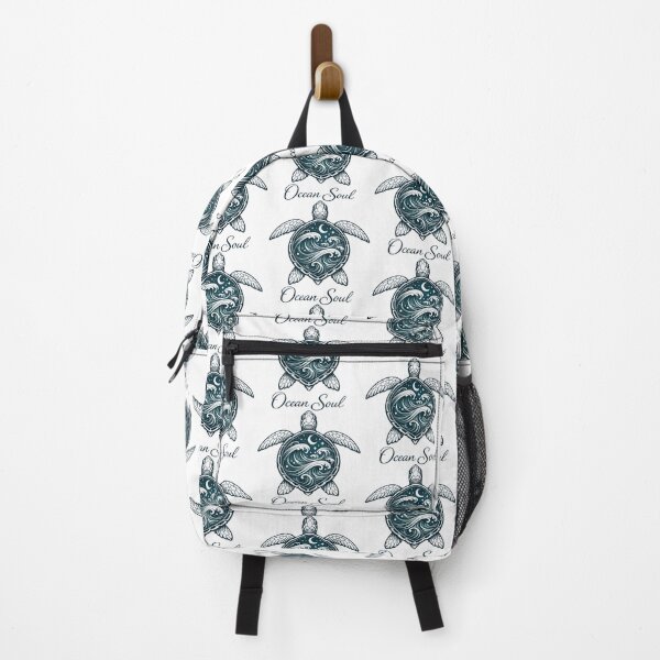 Item preview, Mystical Sea Turtle with Swirling Shell Pattern and “Ocean Soul” designed and sold by zoughlal.