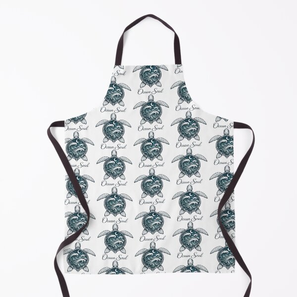 Item preview, Mystical Sea Turtle with Swirling Shell Pattern and “Ocean Soul” designed and sold by zoughlal.