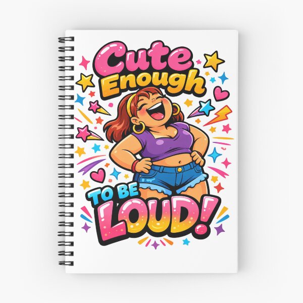 Item preview, Cute Enough To Be Loud! designed and sold by PeodeesCrazy.