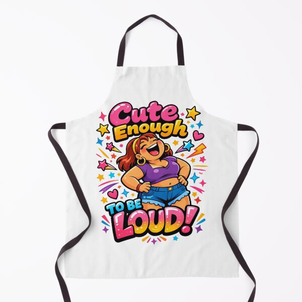 Item preview, Cute Enough To Be Loud! designed and sold by PeodeesCrazy.