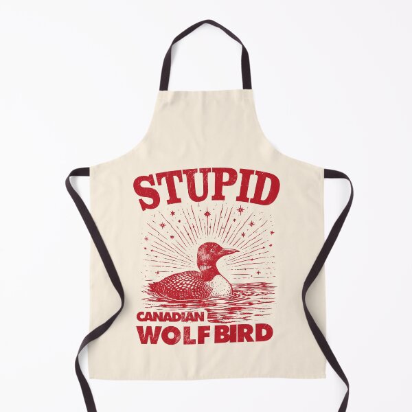 Item preview, stupid canadian wolf bird designed and sold by CamaleonDesigns.