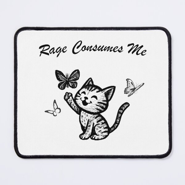 Item preview, Rage consumes me designed and sold by MonoWearShop.