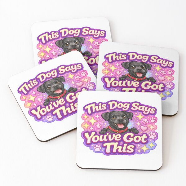 Item preview, This Dog Says You’ve Got This – Motivational Dog designed and sold by Paws and Ink Art.