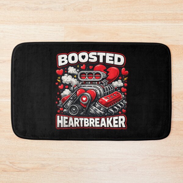 Item preview, Boosted Heartbreaker Supercharger Drag Racing Valentine designed and sold by CarantinedChaos.