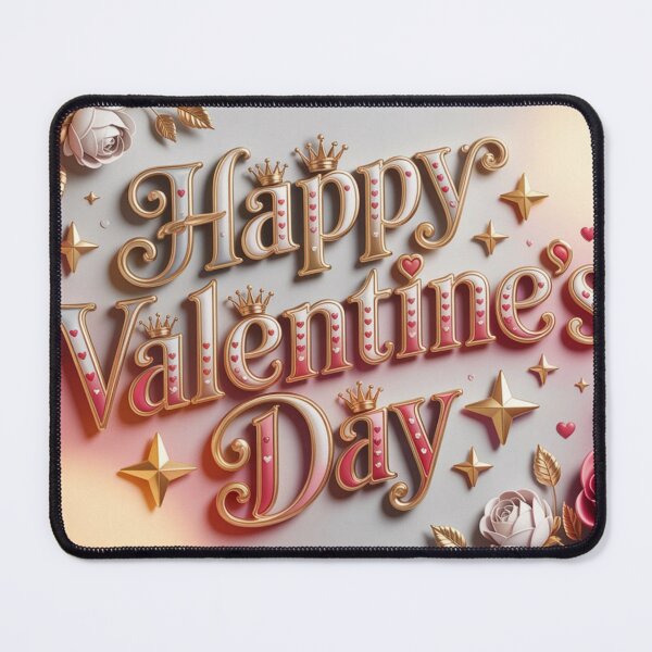 Item preview, Luxury Valentine’s Day  – Elegant Gold Romantic Love Art designed and sold by YourTrendyTees.