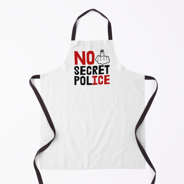 Item preview, No Secret Police - NO ICE (middle finger) designed and sold by Thelittlelord.