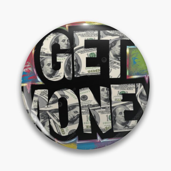 Item preview, Get Rich Quietly – Graffiti Wealth Design designed and sold by MarketInk/Shop.