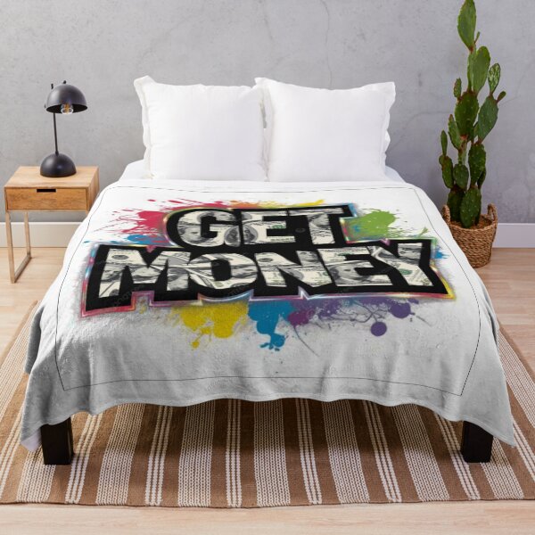 Item preview, Get Rich Quietly – Graffiti Wealth Design designed and sold by MarketInk/Shop.