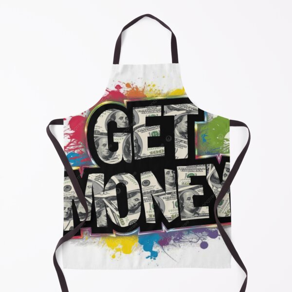 Item preview, Get Rich Quietly – Graffiti Wealth Design designed and sold by MarketInk/Shop.
