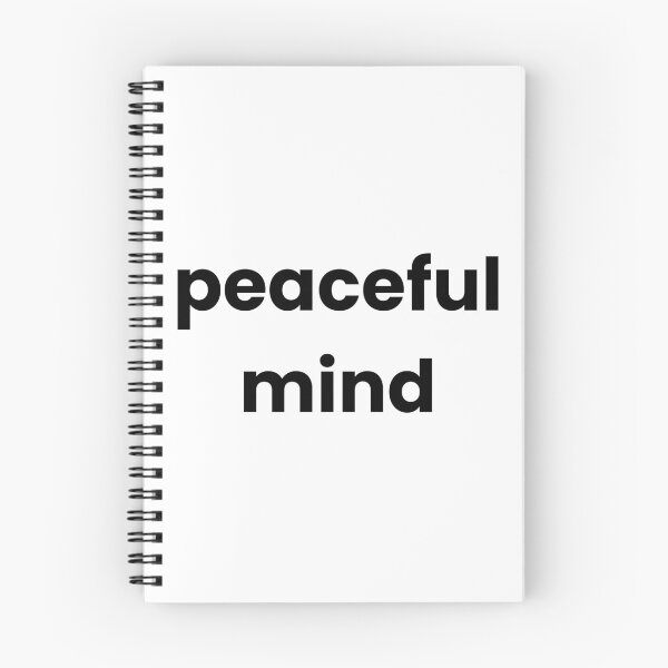 Item preview, peaceful mind designed and sold by Sofiaberducido.