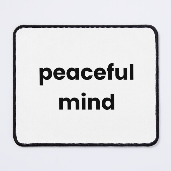 Item preview, peaceful mind designed and sold by Sofiaberducido.