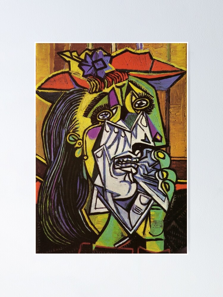 Topic outline for the weeping woman picture