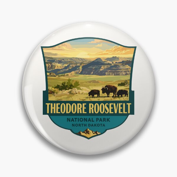 Item preview, Theodore Roosevelt National Park Sticker designed and sold by Gideon Emmerich.