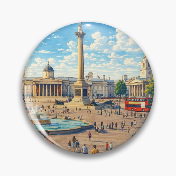 Artikelvorschau, TRAFALGAR SQUARE – London Greetings (Urban Summertime Edition) entworfen und verkauft von Earth Celebration Designs.