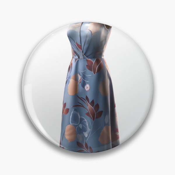 Item preview, Sleeveless satin dress with floral print on black studio background designed and sold by Creative88Art.