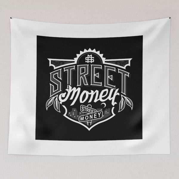 Item preview, Get Rich Quietly – Graffiti Wealth Design designed and sold by MarketInk/Shop.