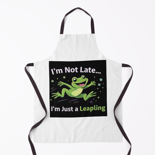 Item preview, Not Late Birthday - Leapling Frog Leaping designed and sold by Leap29 Designs.
