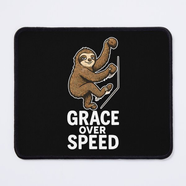 Item preview, Bouldering Motivation – Grace Over Speed Gift designed and sold by Pineapple-Tree.