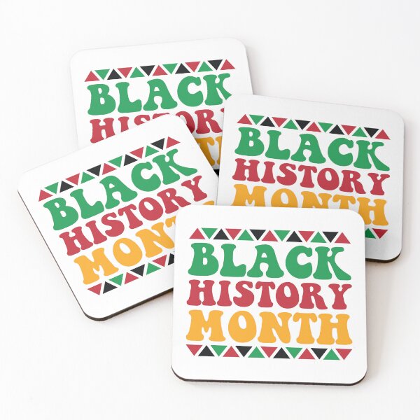 Item preview, Black History Month African Colors Pattern Typography Art designed and sold by Lulunza.