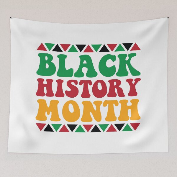 Item preview, Black History Month African Colors Pattern Typography Art designed and sold by Lulunza.