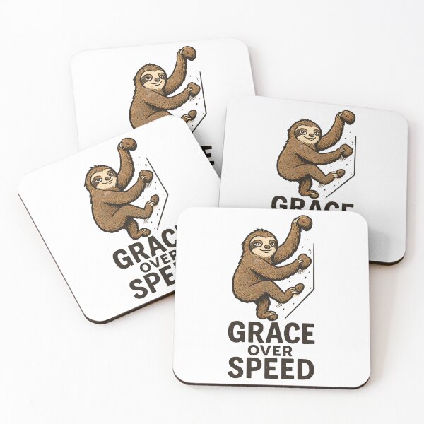 Artikelvorschau, Bouldern Motivation – Grace Over Speed Geschenk entworfen und verkauft von Pineapple-Tree.