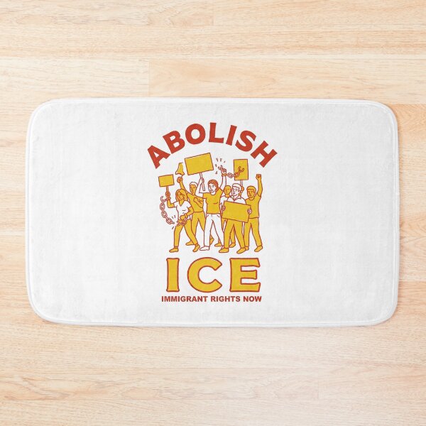 Item preview, Abolish ICE Protest March Breaking Chains Immigrant Rights Art designed and sold by zzz888.