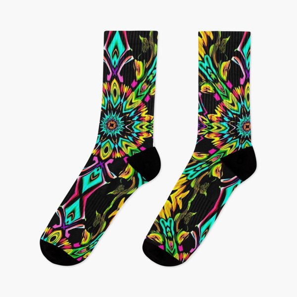 Item preview, Unique Psychedelic Kaleidoscope Burst Pattern designed and sold by HLPsychDesigns.