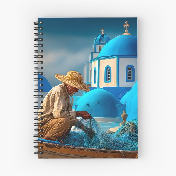 Item preview, Crafting Nets by the Iconic Blue Domes in Greece designed and sold by Artessie.