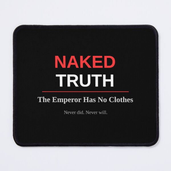Item preview, Naked Truth Political Satire Shirt | Emperor Has No Clothes | Bold Statement Tee for Dark Colors | Political Commentary Design designed and sold by TheCynicsCanvas.