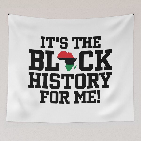 Item preview, It’s The Black History For Me Africa Map Statement Design designed and sold by Lulunza.