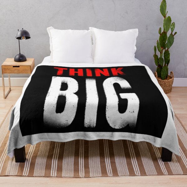 Item preview, Think Bigger – Street Mindset Typography designed and sold by MarketInk/Shop.