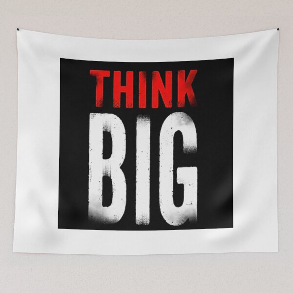 Item preview, Think Bigger – Street Mindset Typography designed and sold by MarketInk/Shop.