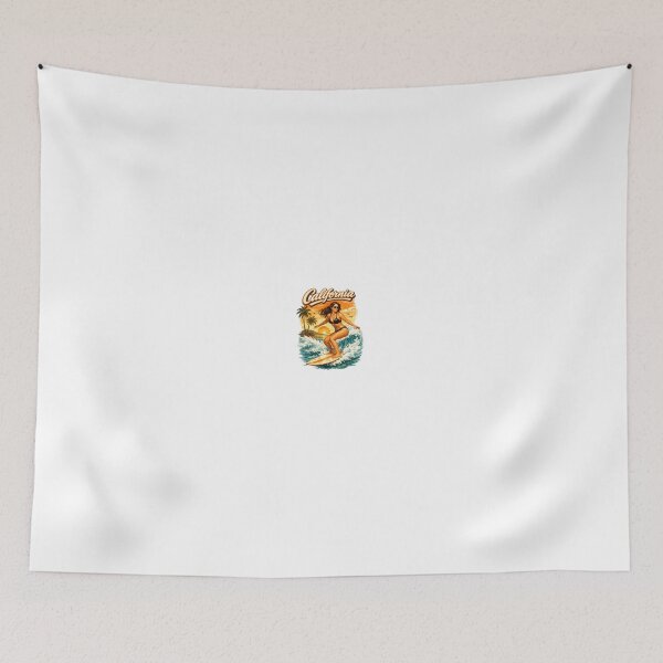 Item preview, Surfer against a Californian backdrop designed and sold by Taoufik79-shop.