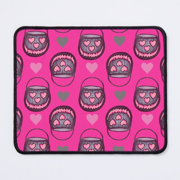 Item preview, Black and Pink Pumpkin Pail designed and sold by BleedStainArt.