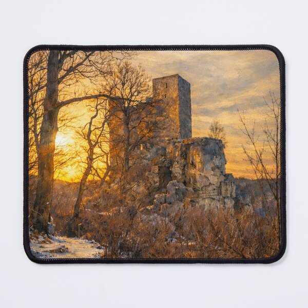 Item preview, The Reußenstein castle ruins designed and sold by AchimKos.