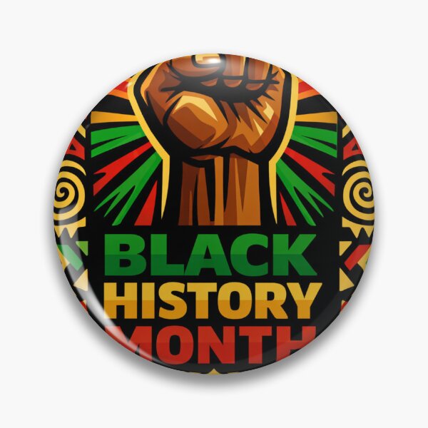 Item preview, Power Fist – Black History Month Afrocentric African Pattern Pride Design designed and sold by Happy'CLICK'.