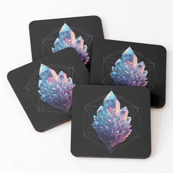 Item preview, Copy of Mystic Crystal Geometric Art – Colorful Gemstone Aesthetic Design designed and sold by Danny-Arts1.
