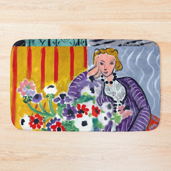 Item preview, Henri Matisse - Purple Robe and Anemones designed and sold by Jon-Baran.